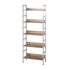 5-Tier Wooden Bookcase Upright Shelving Unit Bookshelf Shoe Rack Bathroom Cupboard Flower Stairs Storage Organizer Display