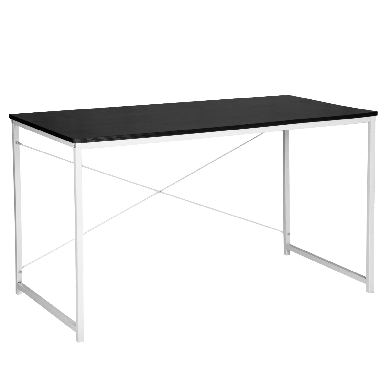 Computer Desk Workstation Sleek Design Study Writing Office Desk Computer PC Laptop Table Dining Gaming Table for Home Office