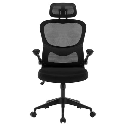 Ergonomic Office Chair with Adjustable Headrest Armrests Executive Chair Rocker Function Swivel Chair Lumbar Support